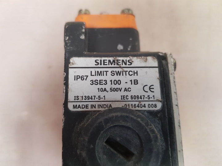 Siemens 3se3 100-1b limit switch