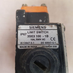 Siemens 3se3 100-1b limit switch