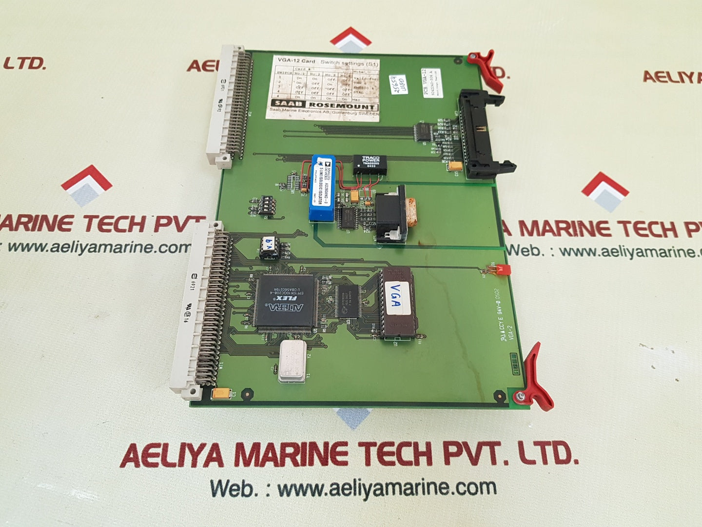 Saab rosemount vga-12 pcb card 9242240-506 a