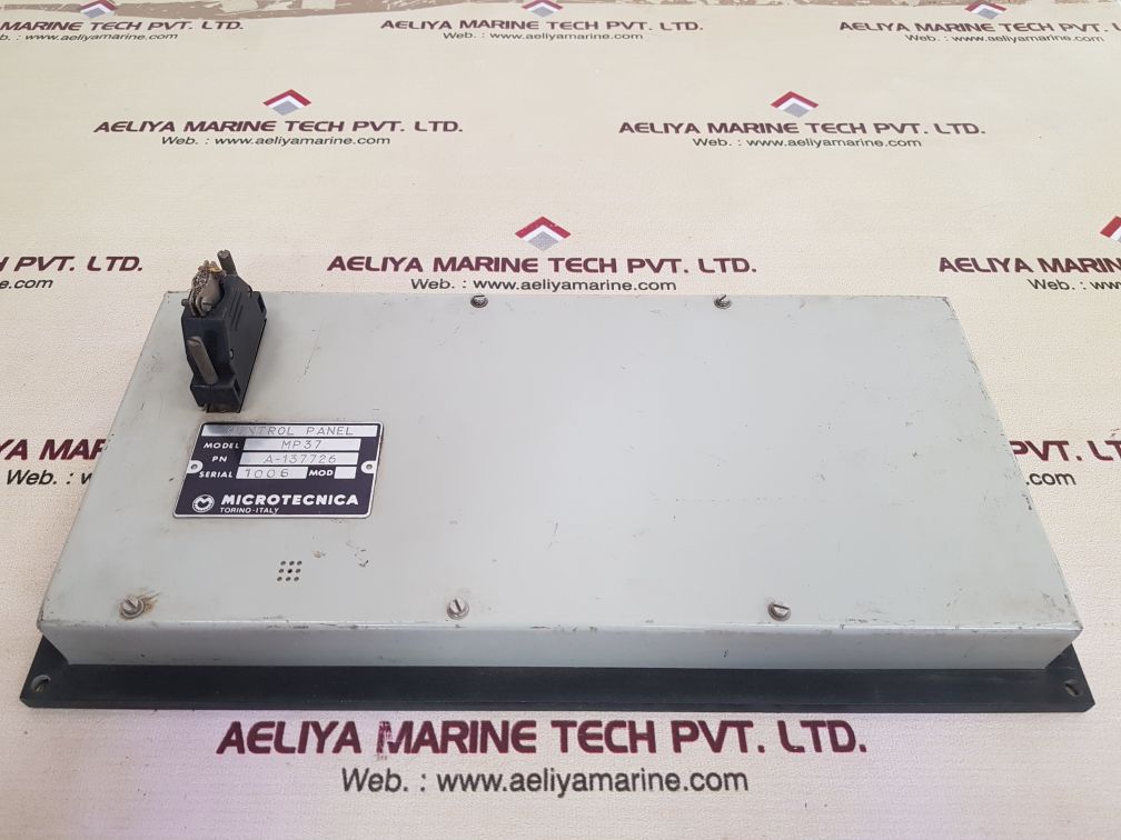 Microtecnica a-137726 control panel mp 37