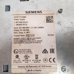 Siemens 6ep1436-2ba10 sitop psu300s power supply