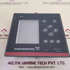 Grundfos cu 352 multi pump control Panel