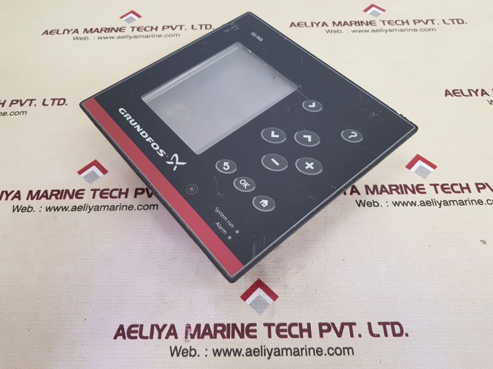 Grundfos cu 352 multi pump control Panel