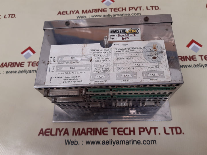 Siemens 6Bk1200-0Ab10-0Aa0 Electronic Sigma Control 24V Dc