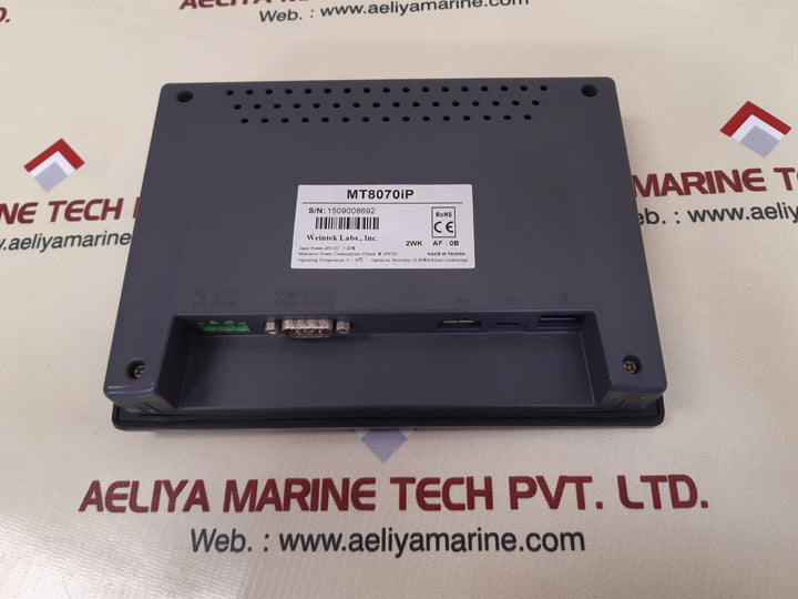 Weintek Mt8070Ip Hmi Touch Panel, Temp 0-50°C