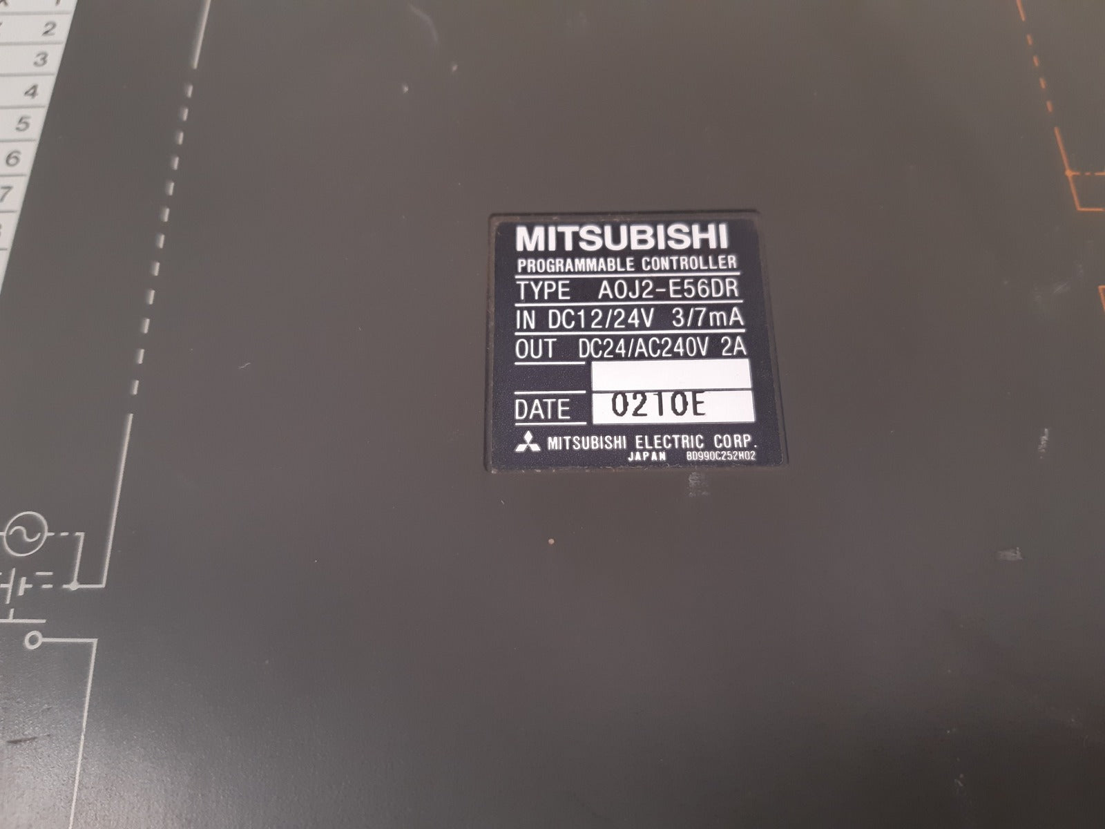 Mitsubishi a0j2-e56dr programmable controller