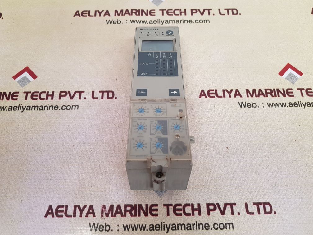 Schneider micrologic 6.0 a control unit Used