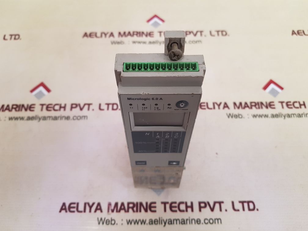 Schneider micrologic 6.0 a control unit Used