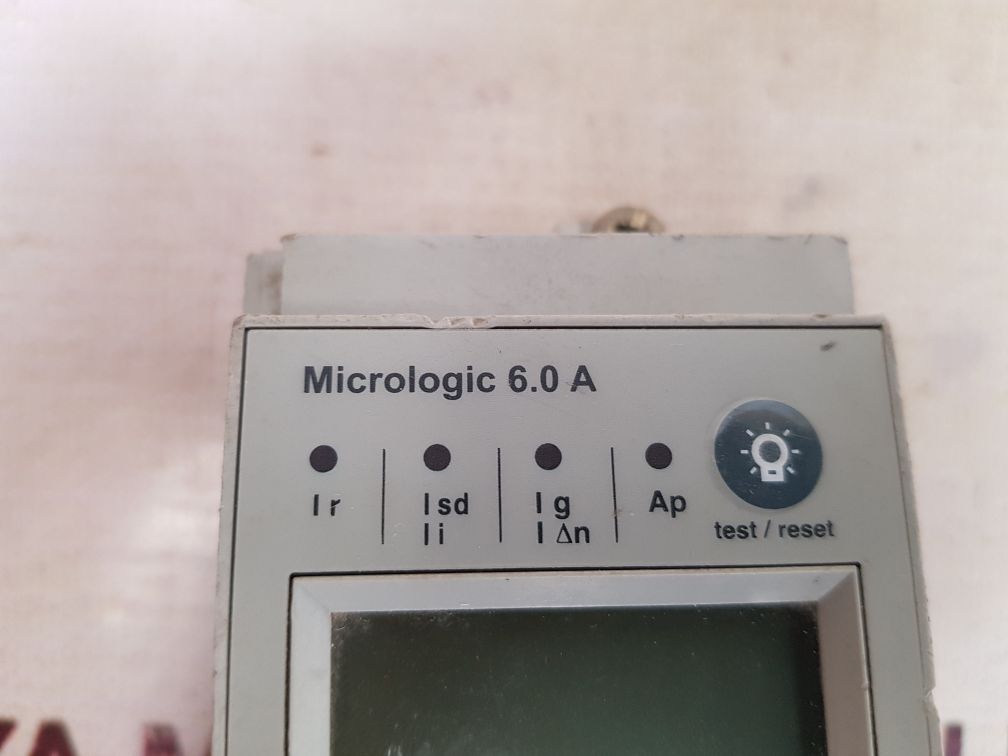 Schneider micrologic 6.0 a control unit Used