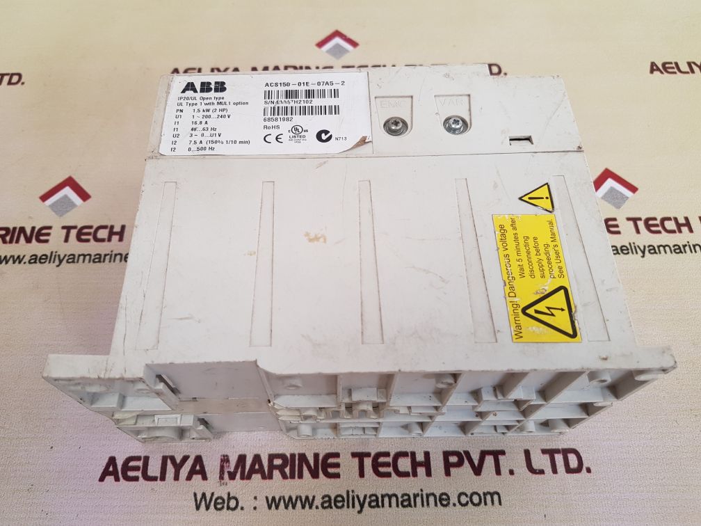 Abb acs150-01e-07a5-2 inverter 1.5 kw