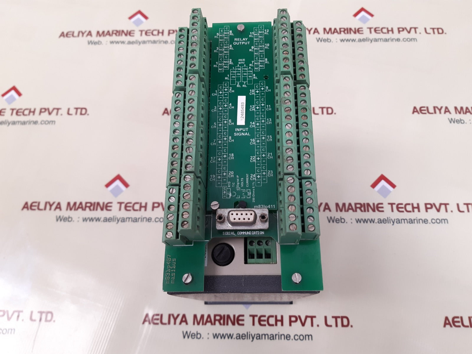 Masibus 85Xx Channel Process Scanner Power Channel-8
