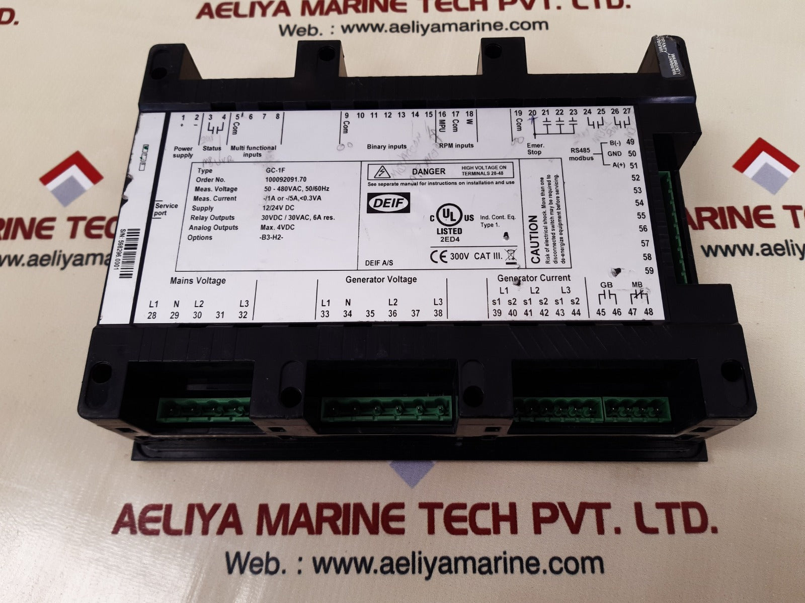 Deif gc-1f gen-set controller gc-1f amf