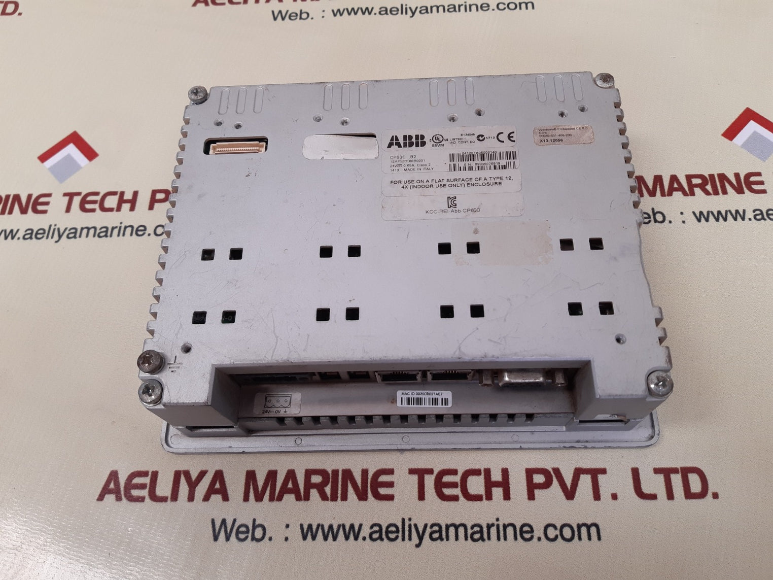 Abb Cp630 1Sap530100R0001 Control Panel 24V, 0.65A