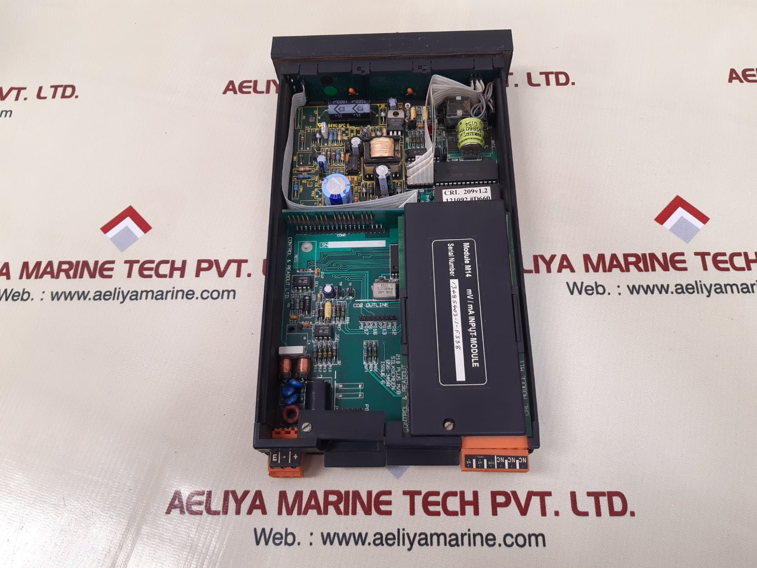 Control & Readout 636-3485 Iss 2. Mv/Ma Input Module