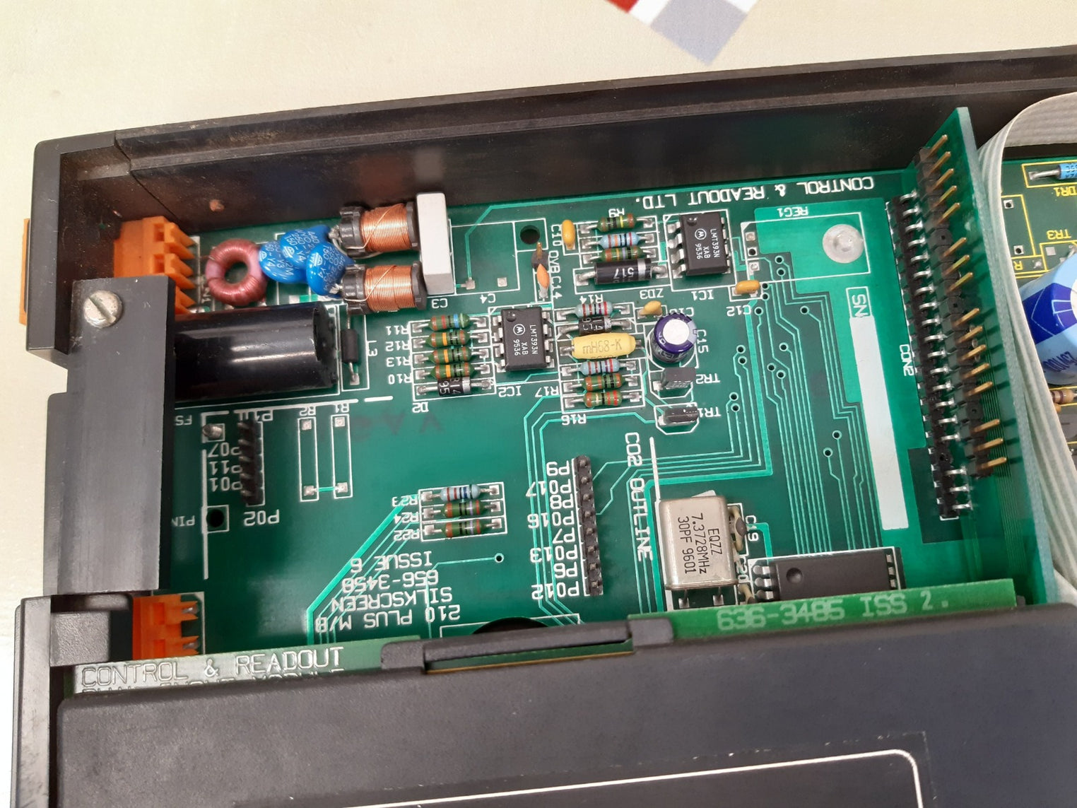 Control & Readout 636-3485 Iss 2. Mv/Ma Input Module