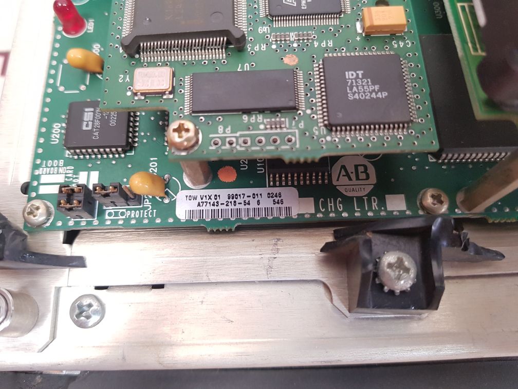 Allen-bradley panelview 600 operator interface panel