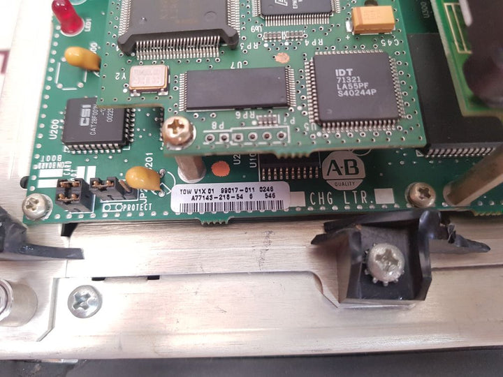 Allen-bradley panelview 600 operator interface panel