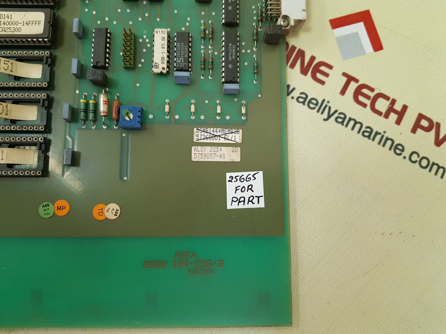 Asea 2668 184-236/3 memory module 