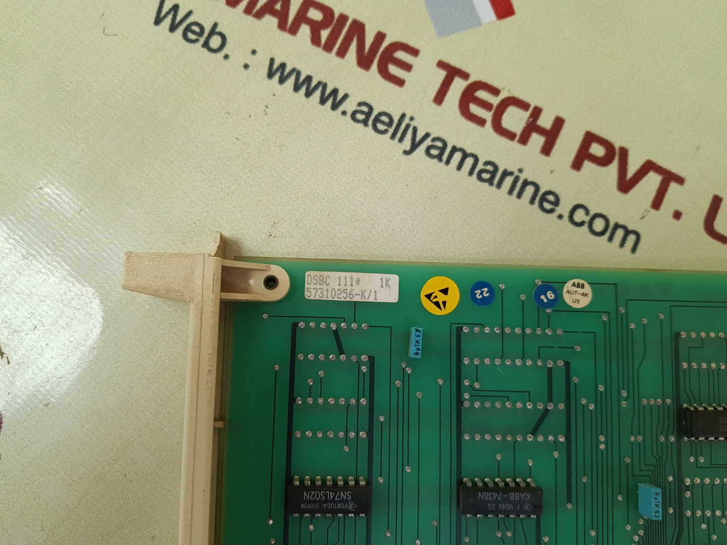 Abb dsbc 111 bus termination module 57310256-k/1