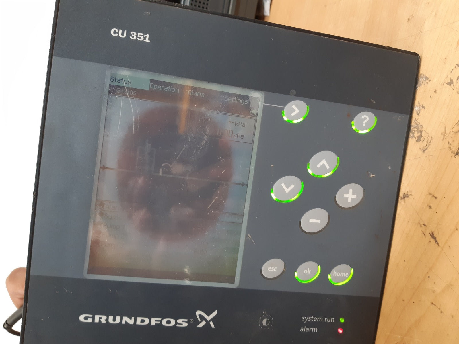 Grundfos cu351o controller unit 96161620-v04