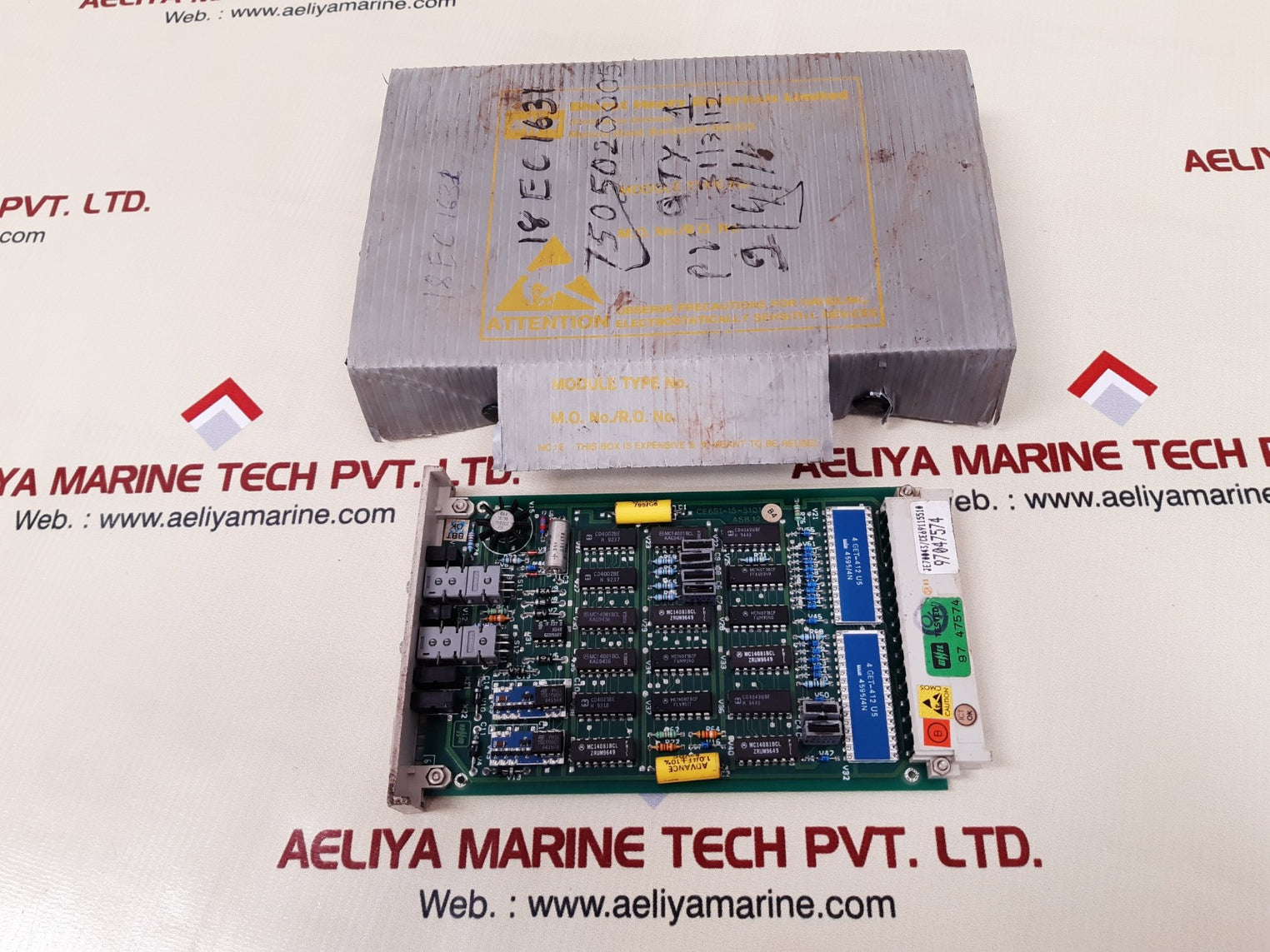 Bhel Asb 12-2 Pcb Card Ce 691-15-510
