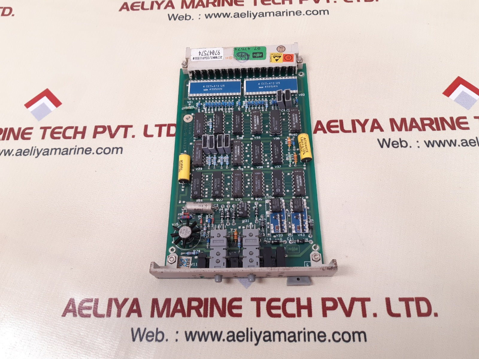 Bhel Asb 12-2 Pcb Card Ce 691-15-510