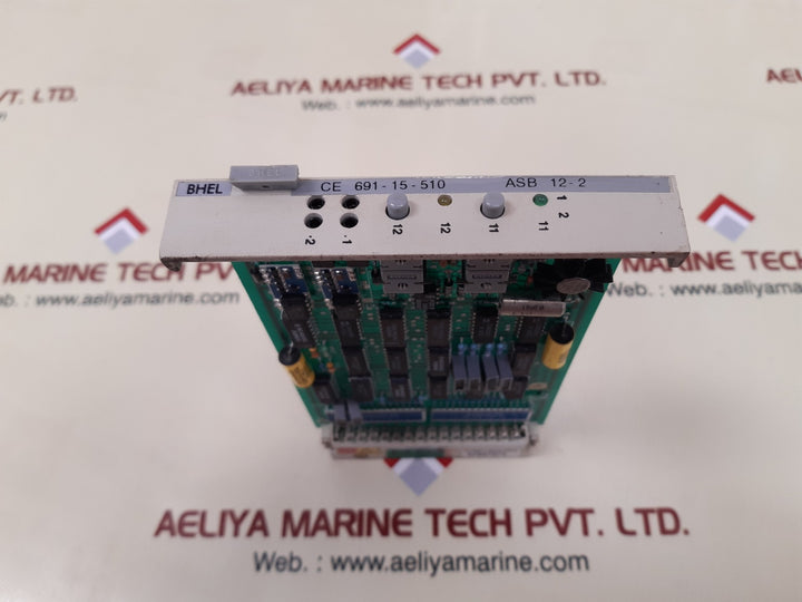 Bhel Asb 12-2 Pcb Card Ce 691-15-510