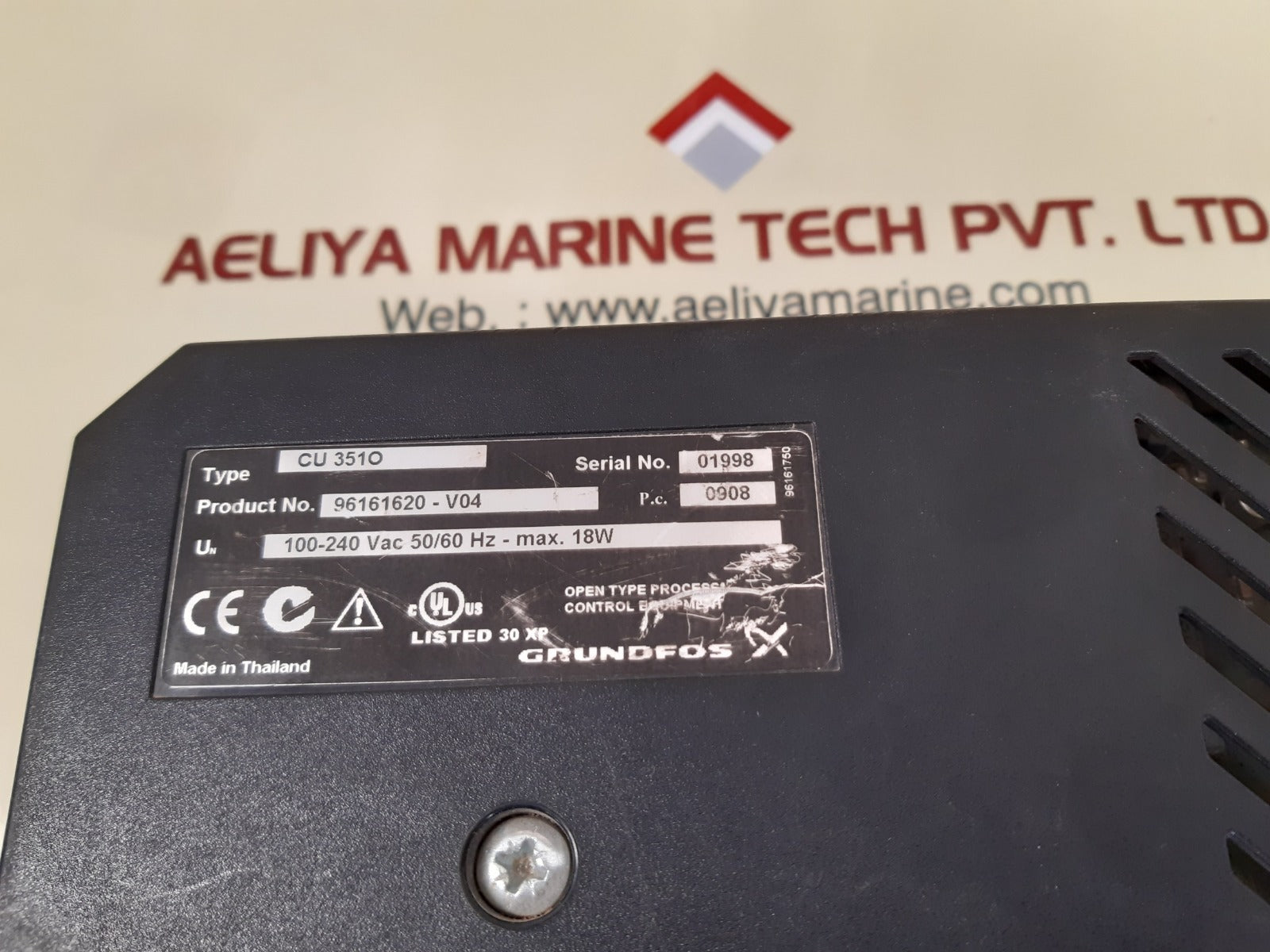Grundfos cu351o controller unit 96161620-v04