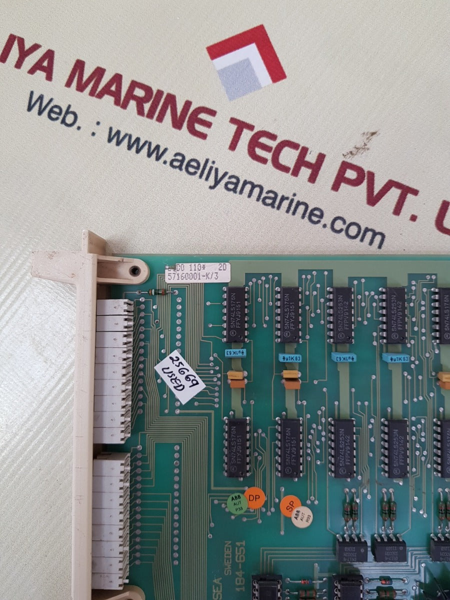Abb dsdo 110 pcb card 57160001-k/3 