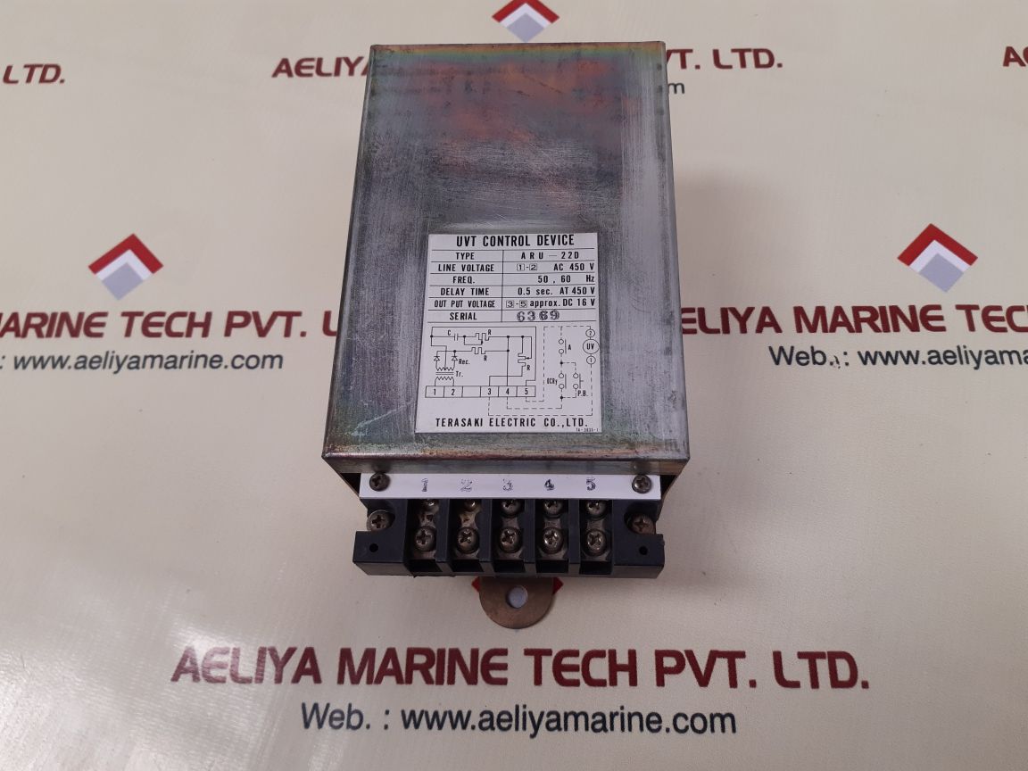 Terasaki aru-22d uvt control device Used 

