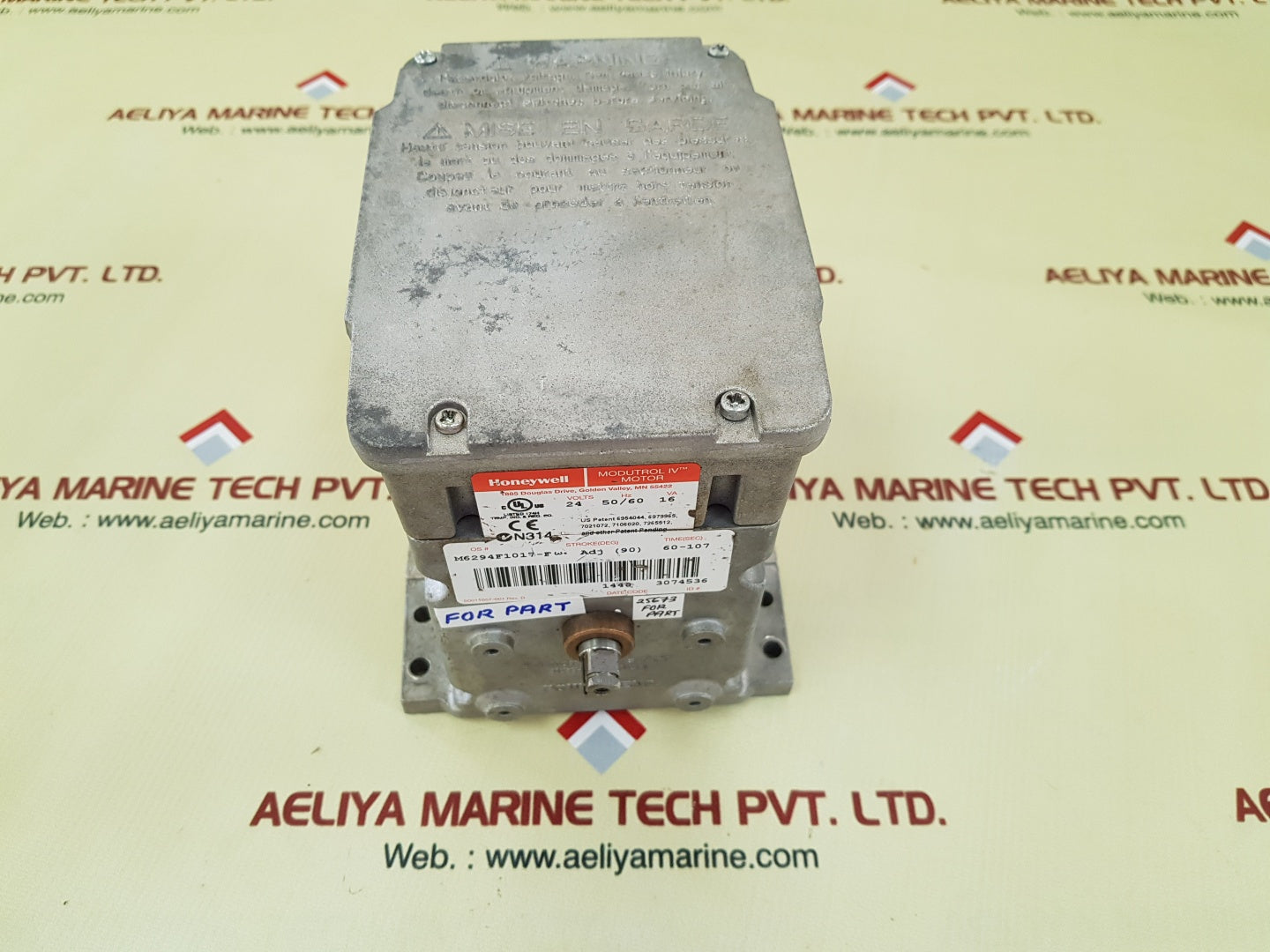 Honeywell m6294f1017-f 3 modutrol iv tm motor