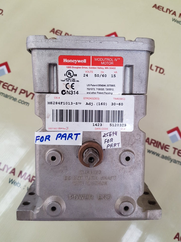 Honeywell m6284f1013-s 2 modutrol iv tm motor