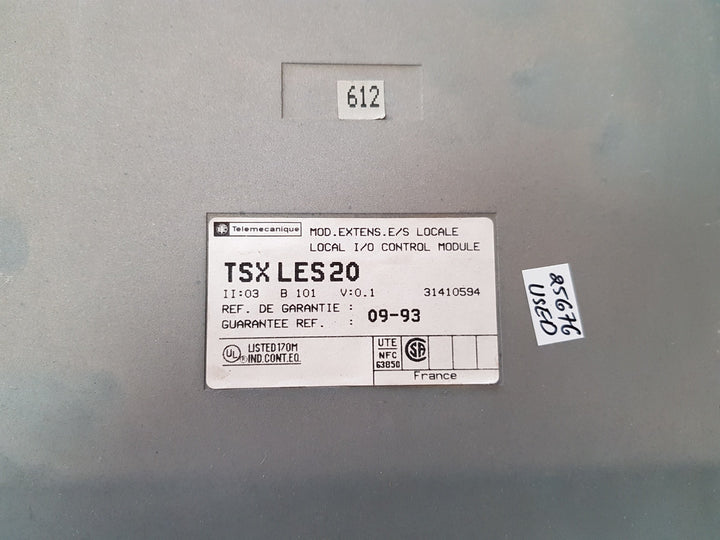 Telemecanique tsxles20 i/o control module