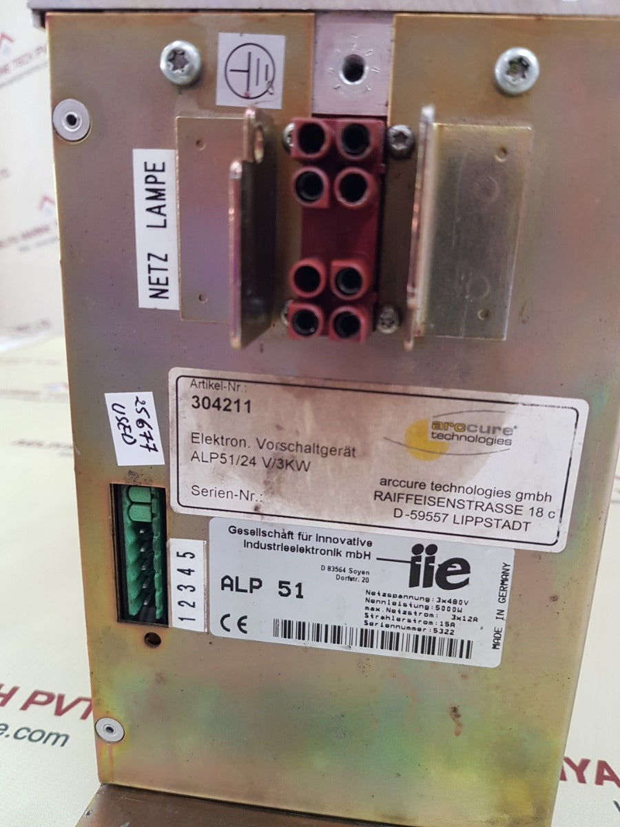 Iie Alp 51 Uv Power Supply