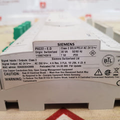 Siemens pxc22-e.d automatoin station