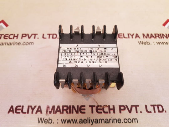 Terasaki Electric Tsa-35 L1 Transformer Phase 1