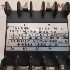 Terasaki Electric Tsa-35 L1 Transformer Phase 1