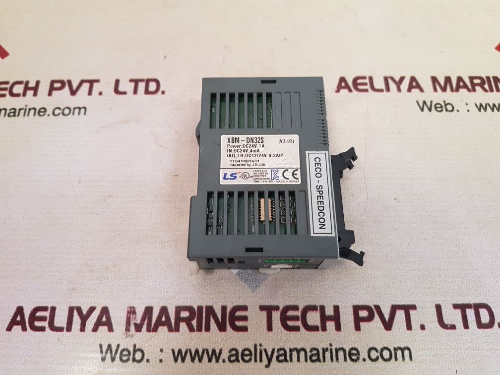 Ls xbm-dn32s programmable controller dc24v,1a (v3.03) used