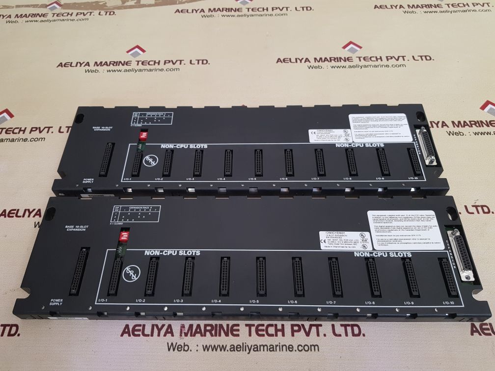 Ge fanuc ic693chs392h 10 slot expansion base