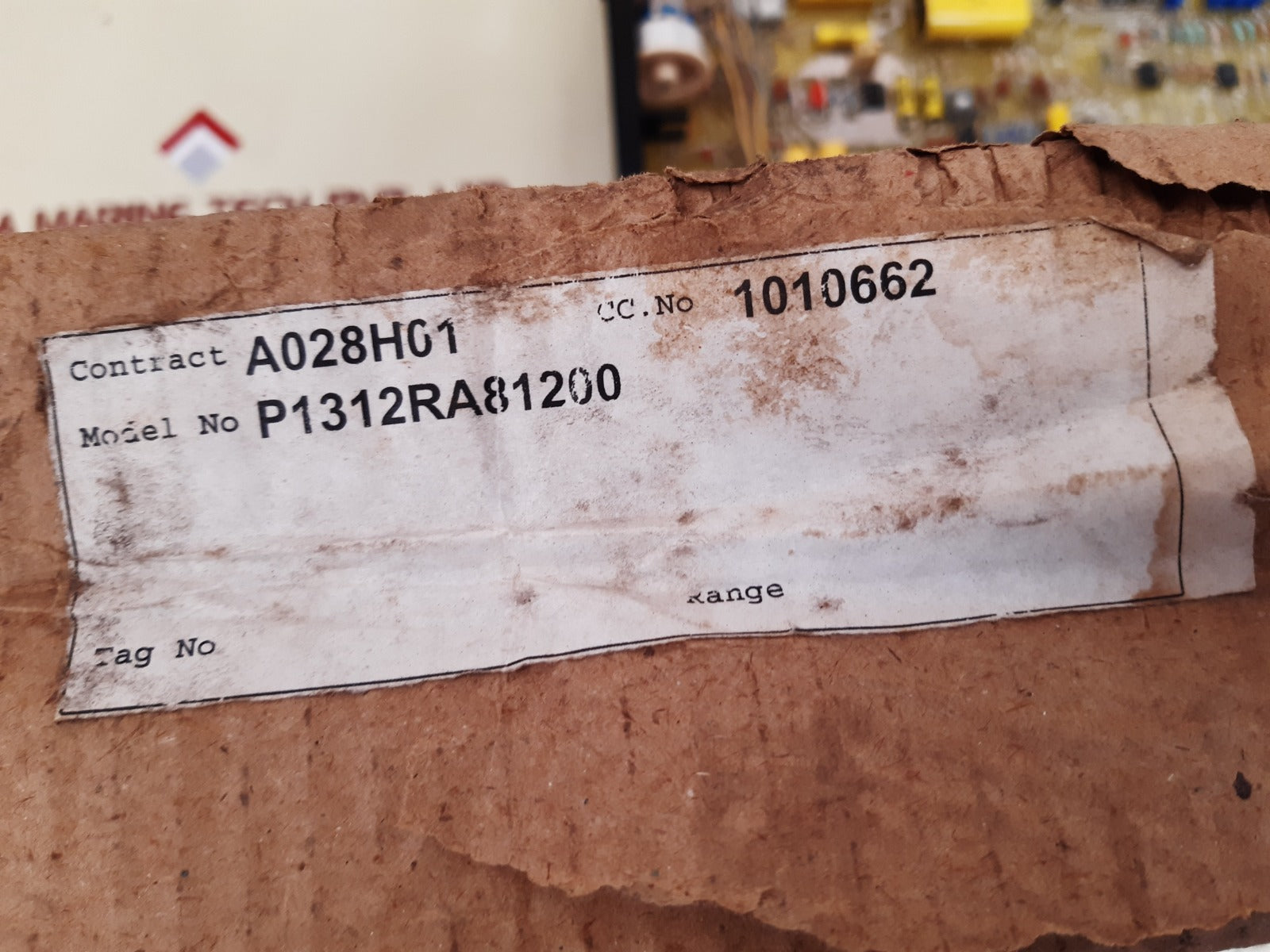 Abb p1312ra81200 pcb card