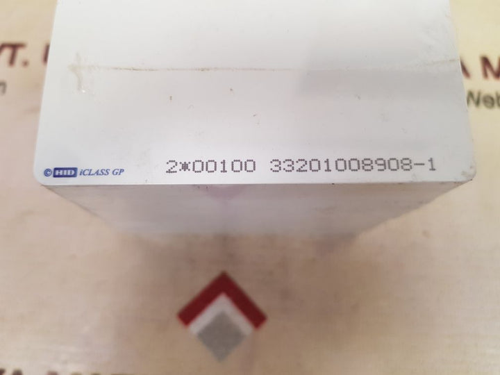 Set of 299x Hid 2002pggmn iclass smart card