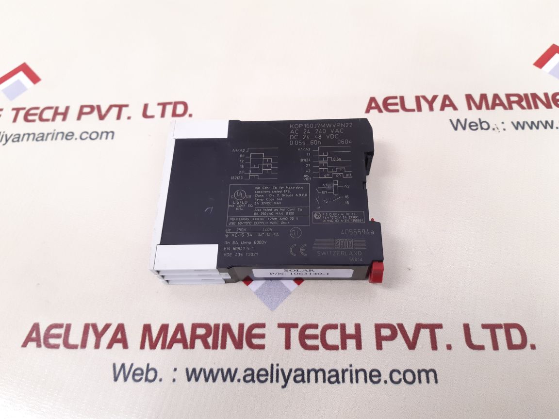 Saia kop160j7mwvpn22 timer module 