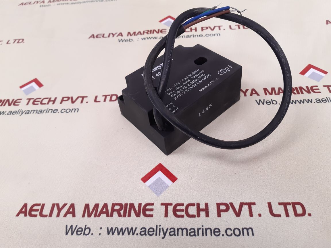 Honeywell Et 401A1 Gas Ignition Transformer 110V~ 0.3A 50/60Hz