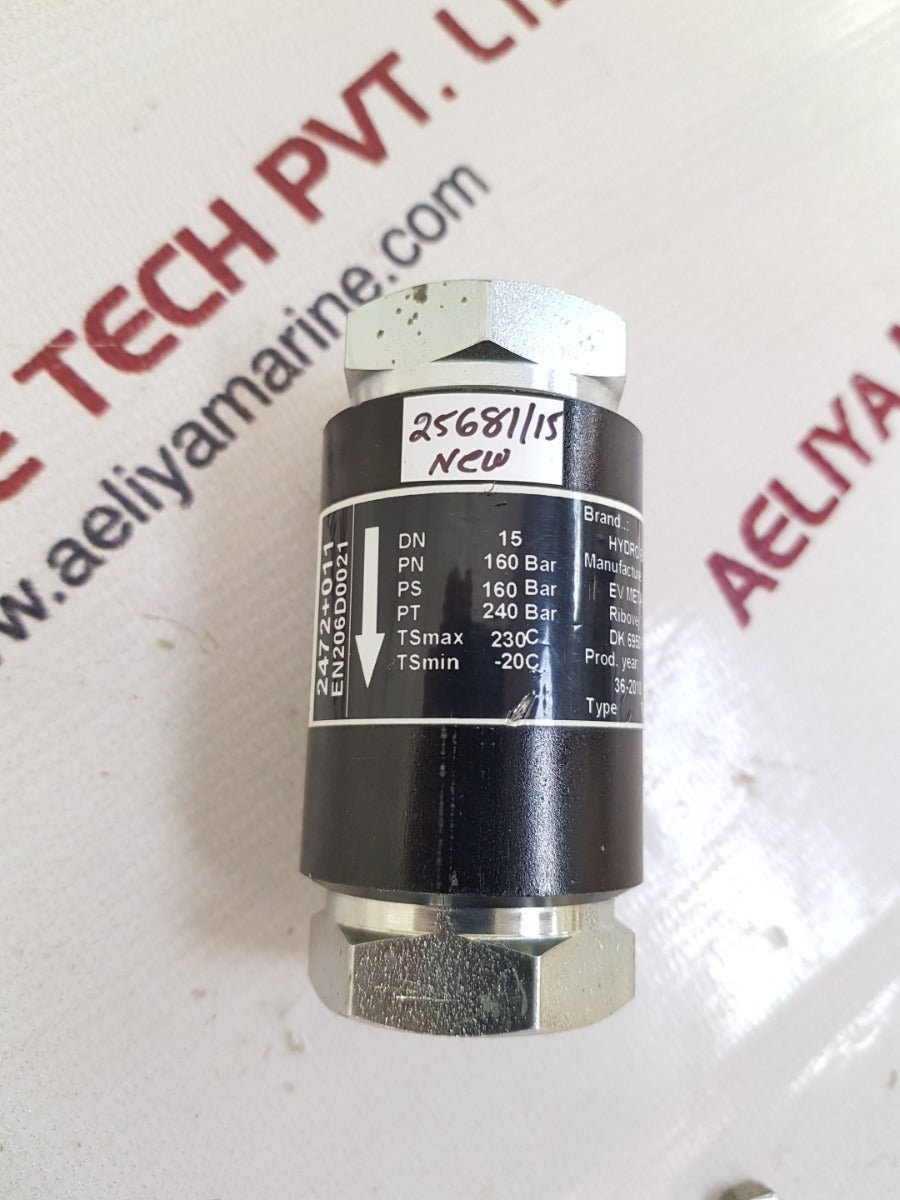 Hydro ball t6314ir15 non return valve