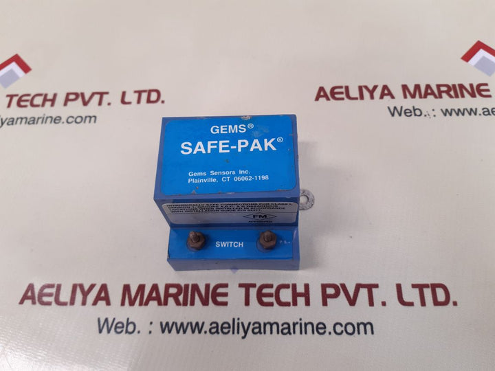 Gems st-44075 safe-pak sensors 120 vac 60 hz used