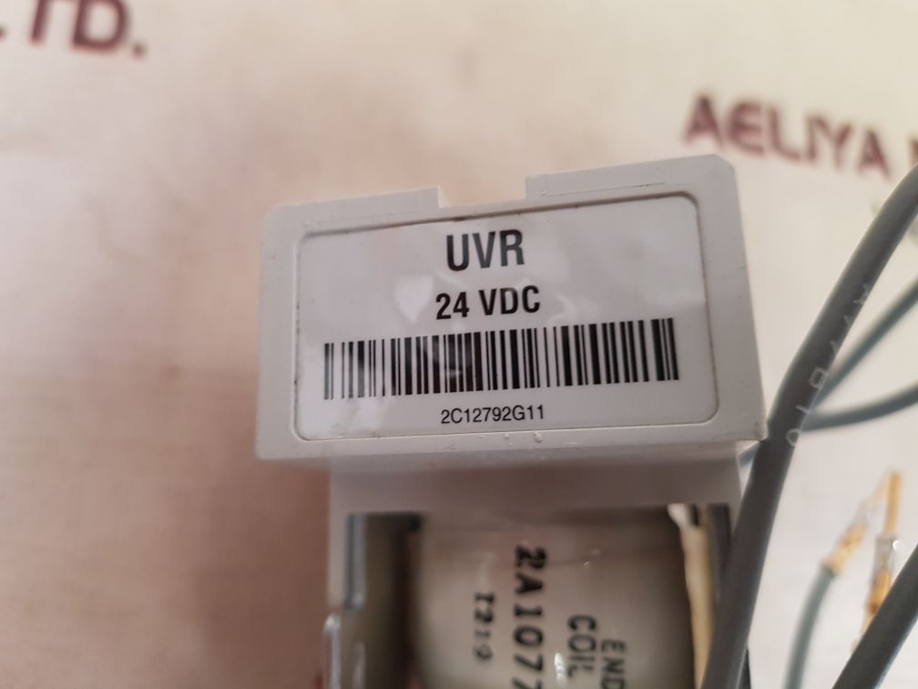 Eaton cutler hammer 2c12792g11 24 vdc undervoltage release