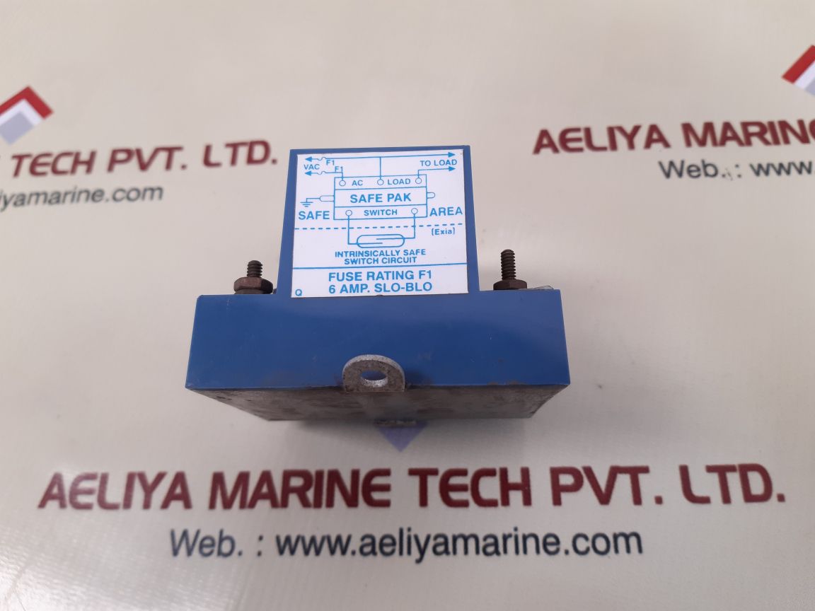 Gems st-44075 safe-pak sensors 120 vac 60 hz used