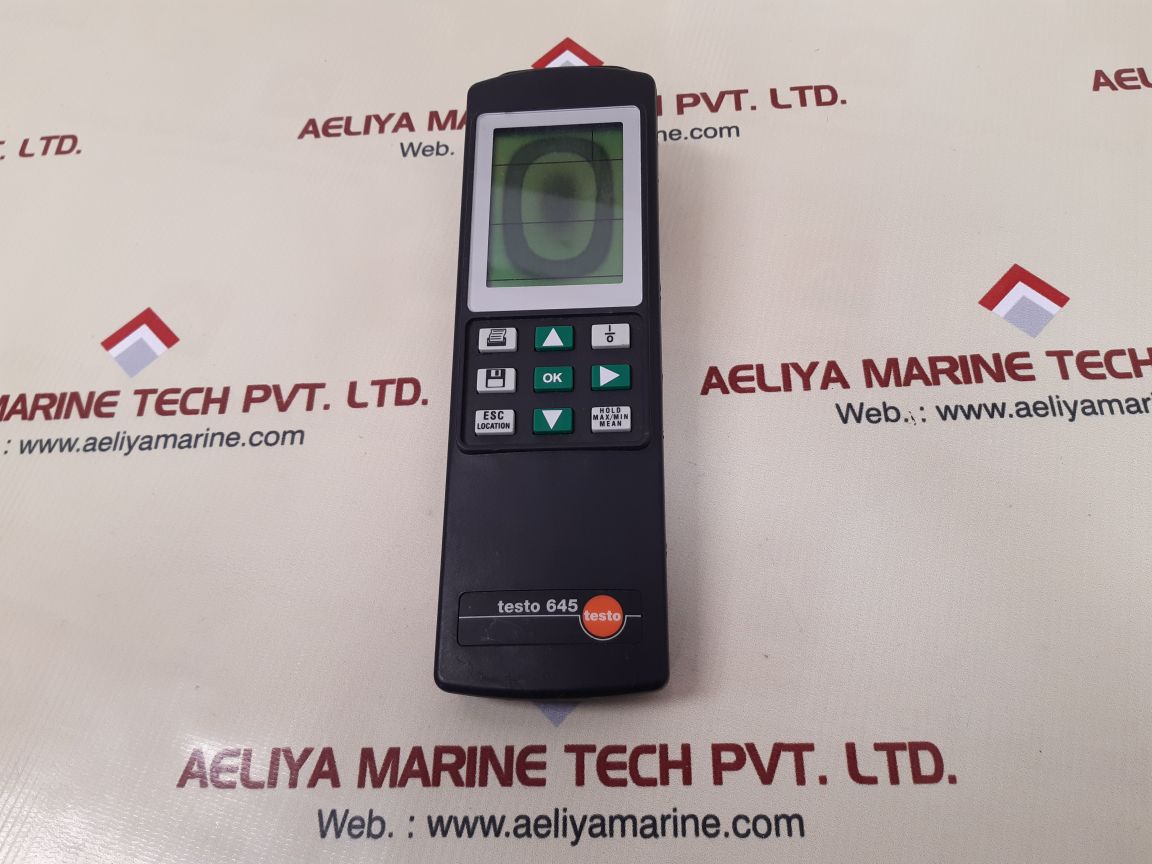 Testo 645 temperature measuring instrument 0560 6450