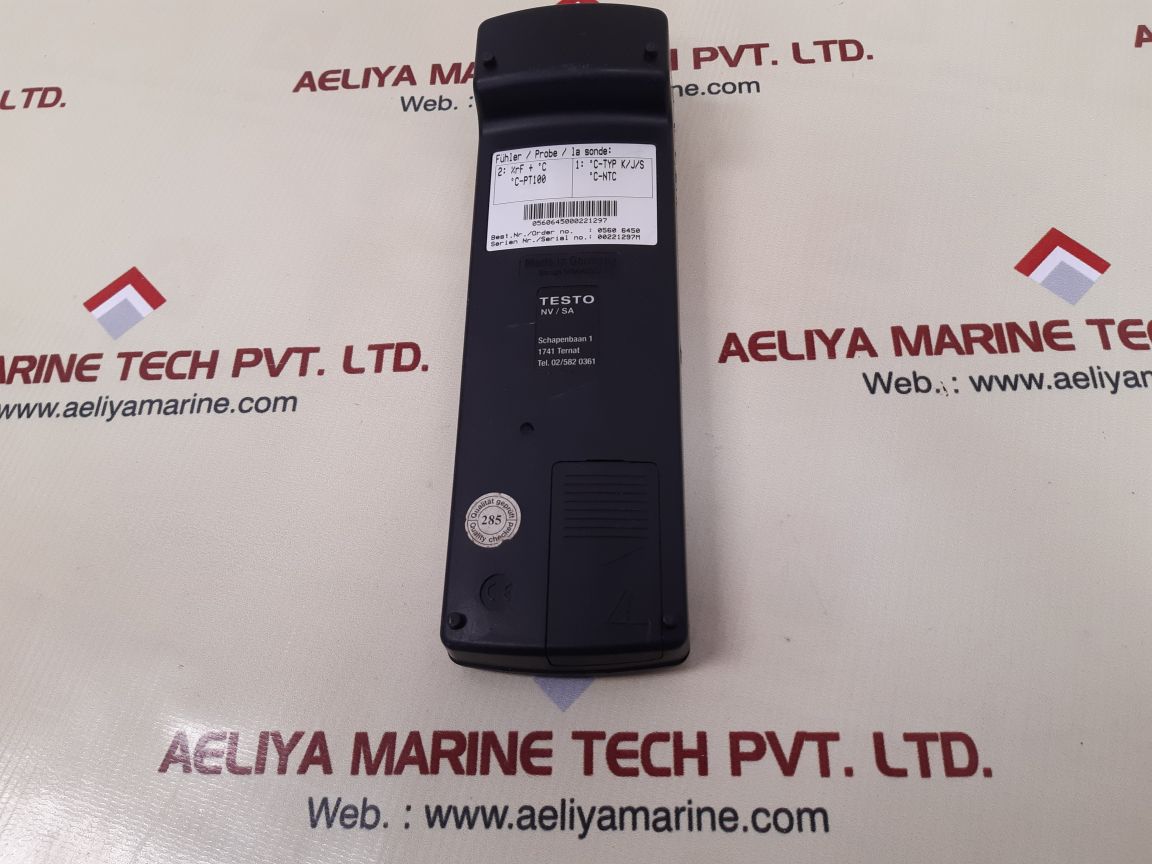 Testo 645 temperature measuring instrument 0560 6450