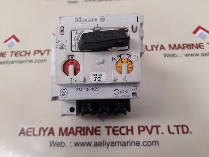 Moeller zm-40-pkz2 motor protection relay